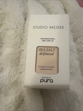 Studio McGee Pura Sea Salt Driftwood Fragrance Refill - Cream New in Box